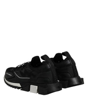 Dolce & Gabbana Black SORRENTO Sport Stretch Sneakers Shoes