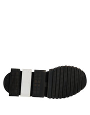Dolce & Gabbana Black SORRENTO Sport Stretch Sneakers Shoes