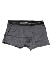 Dolce & Gabbana Gray Printed Cotton Boxer Short Underwear