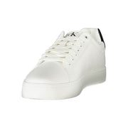 Calvin Klein White Polyester Sneaker