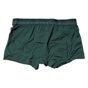 Dolce & Gabbana Green Cotton Regular Men Boxer Brief Underwear