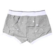 Dolce & Gabbana Gray Cotton Stretch Regular Boxer Underwear