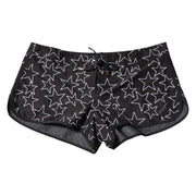 Dolce & Gabbana Black Star Print Beachwear Shorts Swimwear