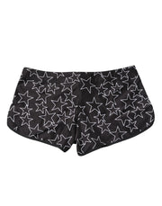 Dolce & Gabbana Black Star Print Beachwear Shorts Swimwear