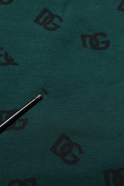 Dolce & Gabbana Green Logo Print Jogger Men Sweatpants Pants