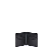 Alexander McQueen Black Calf Leather Bos Taurus Wallet