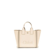 Chloé Beige Cotton Handbag