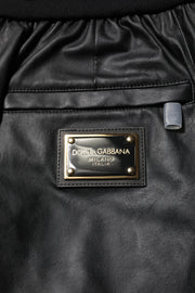 Dolce & Gabbana Black Cotton Cargo Men Jogger Pants