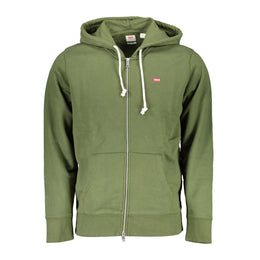 Levi's Green Cotton Men Sweater