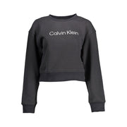 Calvin Klein Black Cotton Sweatshirt