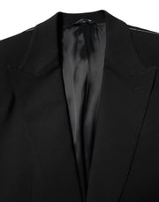 Dolce & Gabbana Black MARTINI Single Breasted 2 Piece Suit