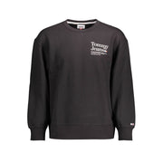 Tommy Hilfiger Black Cotton Men Sweater