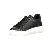 Sergio Tacchini Black Polyester Sneaker