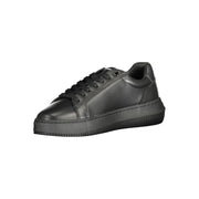 Calvin Klein Black Polyester Sneaker