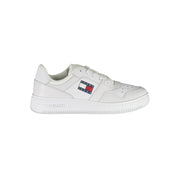 Tommy Hilfiger White Polyester Sneaker