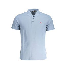 Napapijri Blue Cotton Polo Shirt
