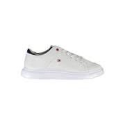 Tommy Hilfiger White Polyester Sneaker