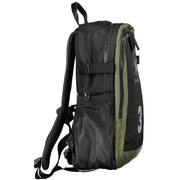 La Martina Black Polyester Backpack