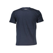 Cavalli Class Blue Cotton T-Shirt