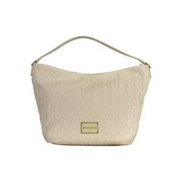 Mario Valentino White Polyethylene Handbag