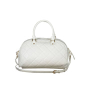 Mario Valentino White Polyethylene Handbag