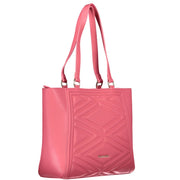Mario Valentino Pink Polyethylene Handbag