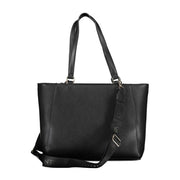 Mario Valentino Black Polyethylene Handbag