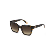 Furla Brown Acetate Sunglass