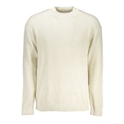 Calvin Klein White Cotton Sweater