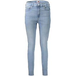 Tommy Hilfiger Blue Cotton Jeans Denim
