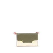 Marni Multicolor Calf Leather Bos Taurus Shoulder Bag