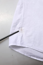 Dolce & Gabbana White Cotton GOLD Dress Formal Shirt