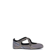 The Attico Gray Polyethylene Ballet Flats