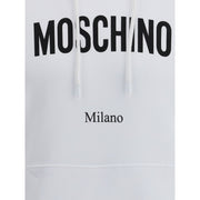 Moschino White Cotton Sweatshirt