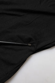 Dolce & Gabbana Black Cotton Short Sleeves Round Neck T-shirt