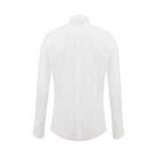 Dolce & Gabbana White Cotton Dress Shirt