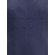 Alexander McQueen Blue Wool Casual Dress