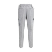 PT Torino Gray Cotton Cargo Pants
