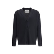 Jil Sander Black Wool Cardigan