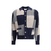 Thom Browne Multicolor Wool Cardigan