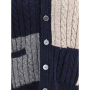 Thom Browne Multicolor Wool Cardigan
