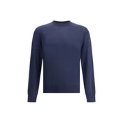 Dsquared² Blue Fleece Wool Sweatshirt