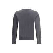 Dsquared² Gray Fleece Wool Sweatshirt