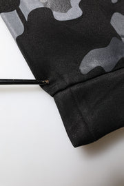 Dolce & Gabbana Black Camouflage Pullover Sweatshirt Sweater