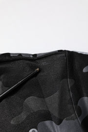 Dolce & Gabbana Black Camouflage Pullover Sweatshirt Sweater