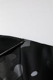 Dolce & Gabbana Black Camouflage Pullover Sweatshirt Sweater