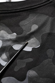 Dolce & Gabbana Black Camouflage Pullover Sweatshirt Sweater