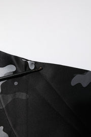 Dolce & Gabbana Black Camouflage Pullover Sweatshirt Sweater