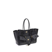 Balenciaga Black Calf Leather Bos Taurus Shoulder Bag