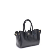 Balenciaga Black Calf Leather Bos Taurus Shoulder Bag
